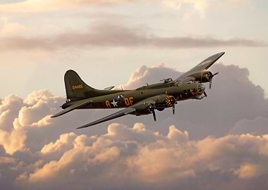 B17 Flying Fortress Sally B
