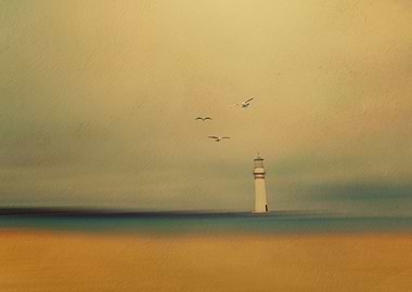 The Lighthouse By chrissie Judge