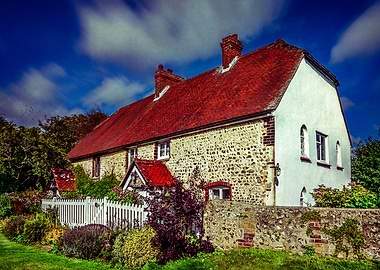 Two Flintstone Cottages