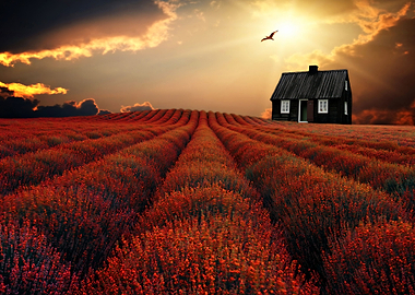 The little black House by chrissie Judge