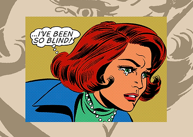 This arresting image will add a splash of retro pop art ...