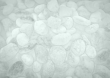 background stones in the quarry