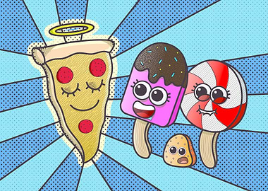 Pizza is sacred. Even candy knows it!