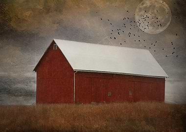 The little Red Barn By chrissie Judge