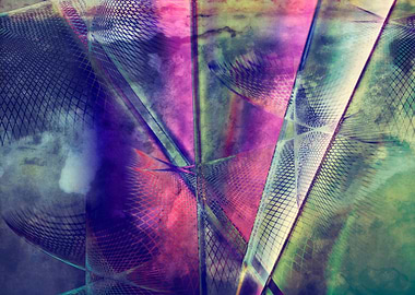 abstract spirograph background