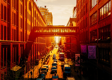 Sunrise on Fifteenth Street - A View From The Highline ...