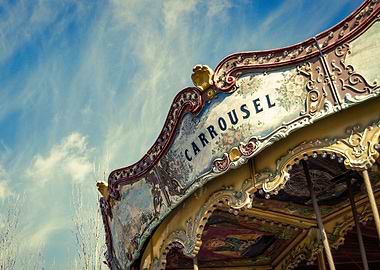 Carrousel in Tibidabo (Barcelona)