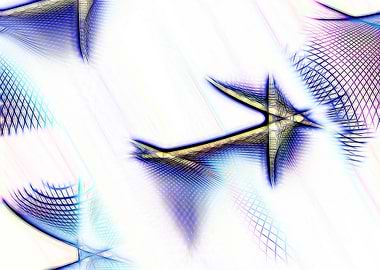 abstract spirograph background