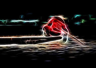 men in a boat on the river