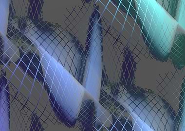 abstract spirograph background