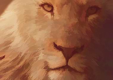 The lion represents the 'King of the Jungle'