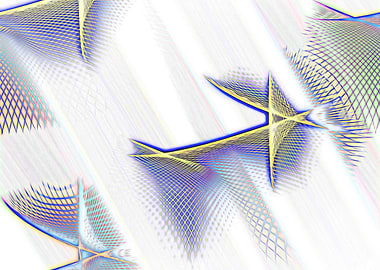 abstract spirograph background