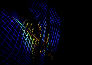 abstract spirograph background