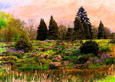 A beautiful photo turned into a painting of a stunning ...