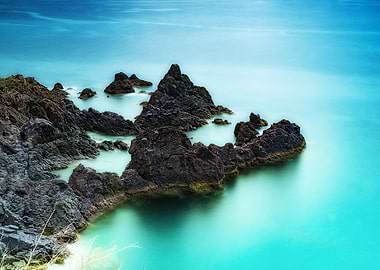 Fineart longexposure photograph of the Ocean