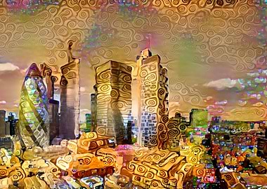 An image of London created by an A.I (Artificial Neural ...