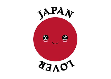 Japan Lover, Kawaii japan flag