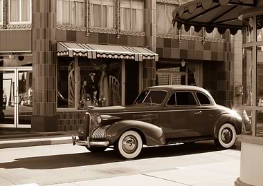 1940s in sepia