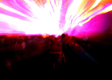 mosh pit asteroid storm