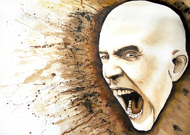 Portrait of the mighty Devin Townsend.