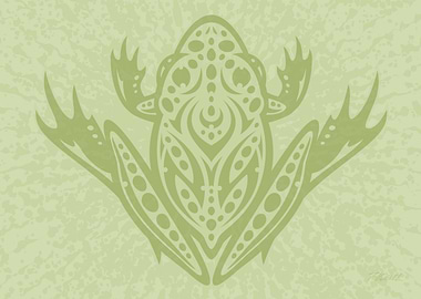 Tribal Leopard Frog