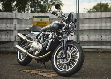 Modern Brough Superior SS 100 British bike