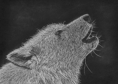 This artwork was created with charcoal and pastel. It s ...