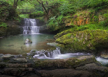Sgydau Sychryd or the Sychryd Cascades is a set of wate ...