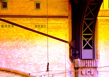 Cabel Dance I. Photoart, Main Station Hamburg, Germany. ...