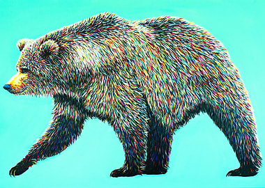 'Bear Necessities' - Taken from the original painting b ...