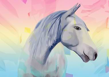 A strong and gentle animal, The horse is a protector, a ...