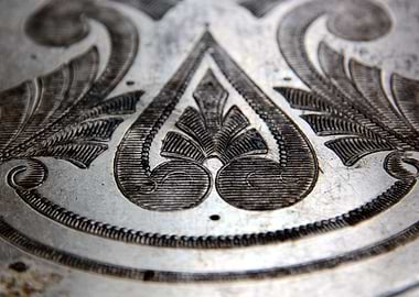 Vintage metalwork from the industrial revolution.