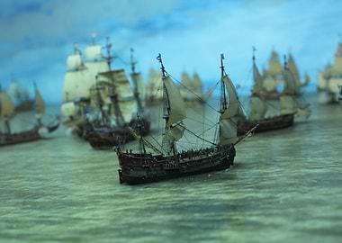 Sailing the winds of futility in a bleak past.