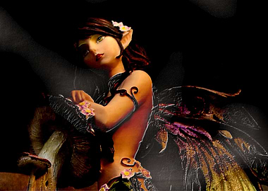 Photoart of a elf figure