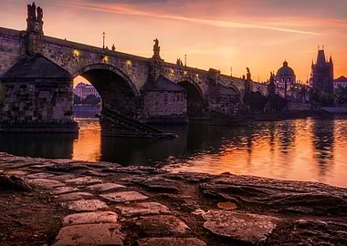Charles Bridge at Dawn