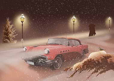 Romantic wintertime