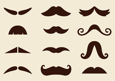 Designers mustaches for Displate. Offer your displate n ...
