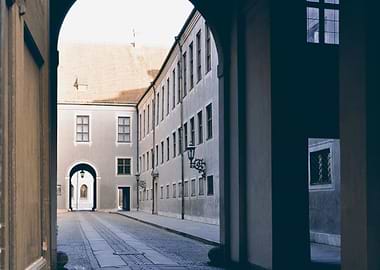 Street in Munich. Germany.