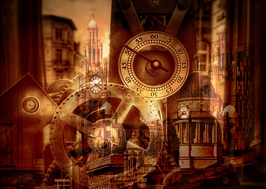 a digital image created by myself of the liver building ...