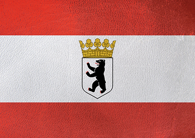 Berlin flag leather