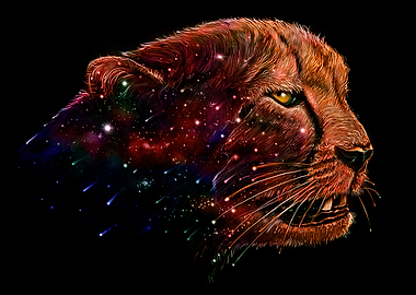 Space Cheetah - The fastest animal in space.