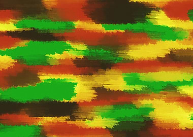 green red yellow and brown painting abstract background ...