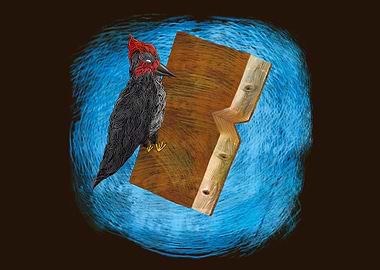 bookpecker - woodpecker