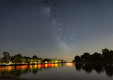 Milky Way Over Hatchet Pond