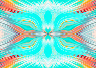 blue orange and pink line pattern abstract background