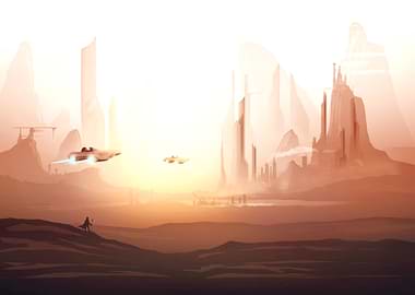 Landscape concept art