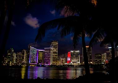 Downtown Miami, Florida.