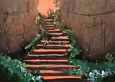 Walk towards the light, or away if you like.