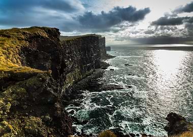 The Westfjords Cliffs - the most western spot of Icelan ...