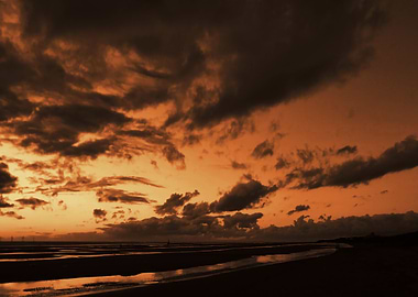 Anthony Gormleys Iron Men